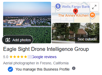 Eagle Sight Google Business Profile